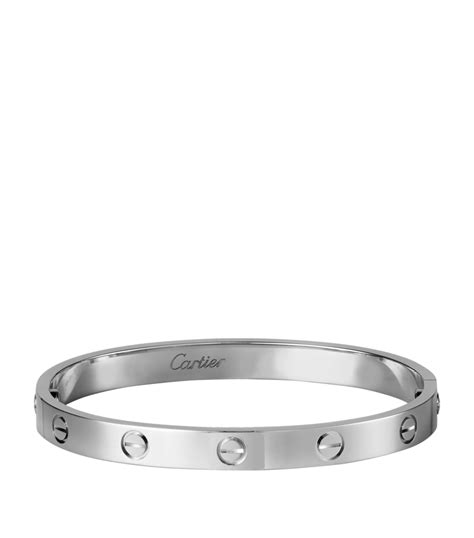 cartier love bracelet white gold price